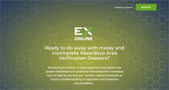 Desktop Screenshot of ex-online.com