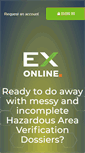 Mobile Screenshot of ex-online.com